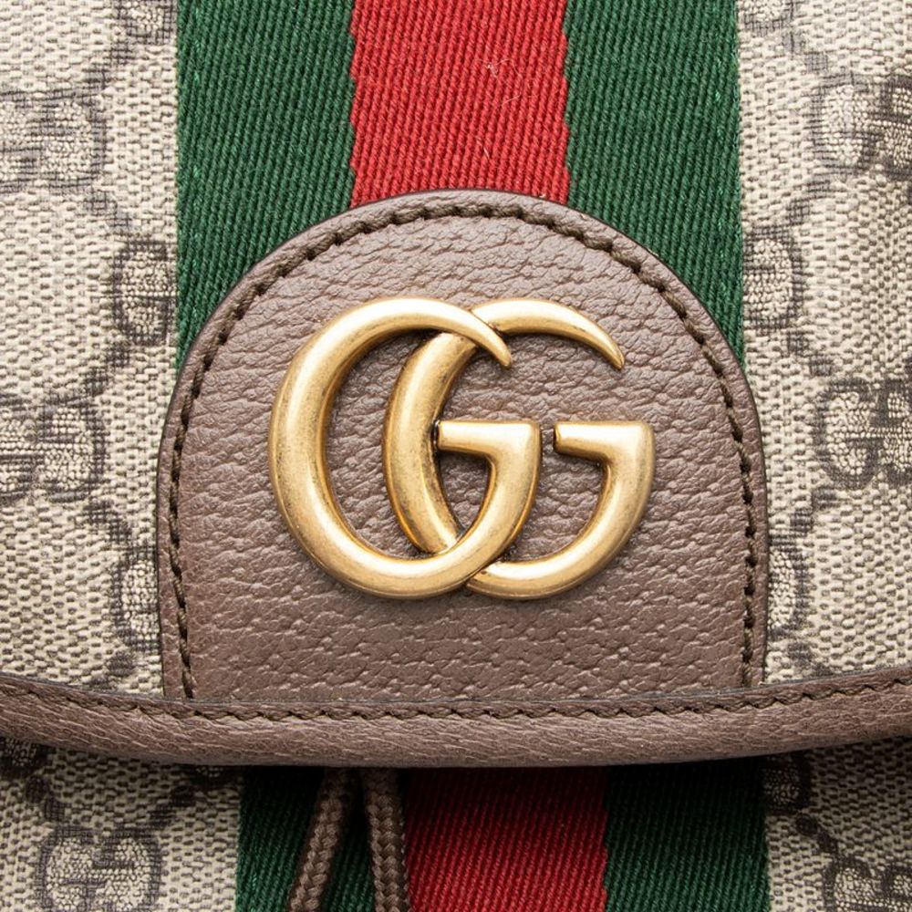 Gucci GG Supreme Ophidia Medium Backpack - Picture 11 of 12